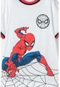 Camiseta De Spider-man Manga Corta Blanco, Rojo Y Negro Para Niño 10 de Marvel