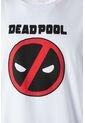 Pijama De Deadpool Pantalón Corto Blanco Y Negro Para Hombre S de Marvel