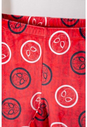 Pijama De Spider-man Con Pantalón Largo Multicolor Para Niño 6