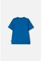 Camiseta Del Capitán América Azul Manga Corta Para Niño 10 de Marvel