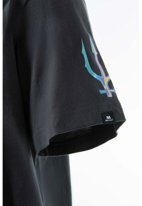 Camiseta De Aquaman Gris Manga Corta Para Hombre S