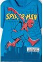 Camiseta De Spider-man Con Capucha Azul Para Niño 10 de Marvel
