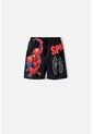 Pantaloneta De Baño De Spider-man Con Cordón Negra Para Niño 4 de Marvel