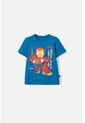 Camiseta De Ironman Manga Corta Azul Para Niño 2T A 5T 2T de Marvel