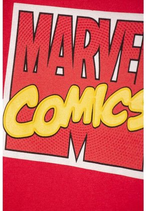 Conjunto De Marvel Pantalón Largo Rojo Y Azul Para Bebé Niño 3-6