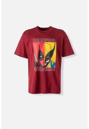 Camiseta De Deadpool Regular Fit Género Neutro XS