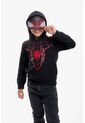 Buzo De Spider-man Con Capucha Negro Para Niño 6 de Marvel