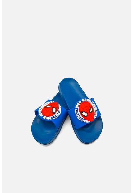 Sandalia De Spider-man Azul Para Niño 30