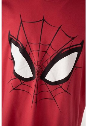 Camiseta De Spiderman Regular Fit Para Hombre XS