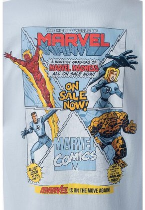 Camiseta De Marvel Regular Fit Para Hombre S