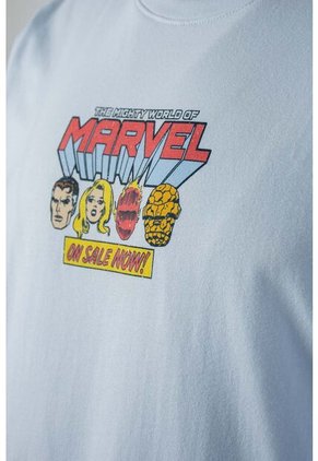 Camiseta De Marvel Regular Fit Para Hombre L