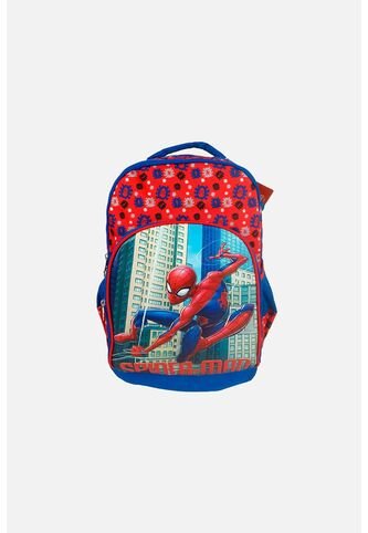Morral Primavera Super Backpack 17 Rojo De Spider-man Para Niño U Marvel