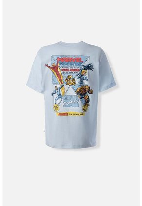 Camiseta De Marvel Regular Fit Para Hombre L