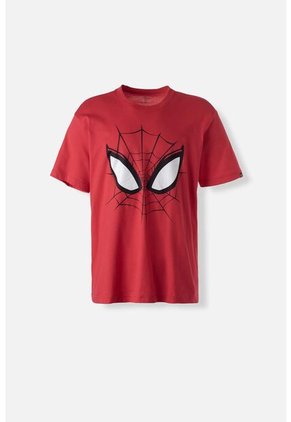 Camiseta De Spiderman Regular Fit Para Hombre M