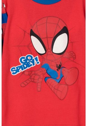 Pijama Spidey And His Amazing Friends Rojo Y Azul Para Niño 2T A 5T 5T