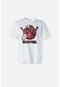Camiseta De Deadpool Regular Fit Para Hombre XL de Marvel