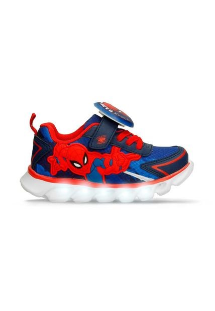 Tenis Deportivos Azul-Rojo Licenses Marvel Kaleth L Niño