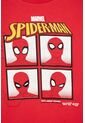 Camiseta De Spider-man  Manga Corta Roja Para Niño 4 de Marvel
