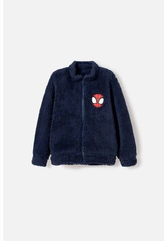 Buzo De Spider-man Con Cierre Azul Para Niño 2T A 6T 3T Marvel