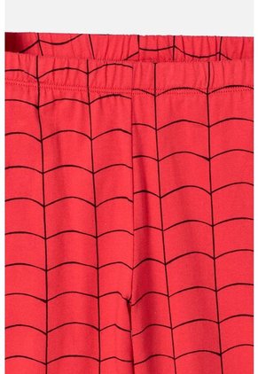Pijama De Spider-man Con Pantalón Largo Multicolor Para Niño 8
