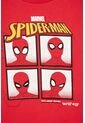 Camiseta De Spider-man  Manga Corta Roja Para Niño 8 de Marvel