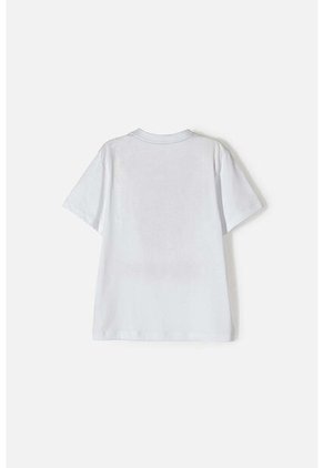 Camiseta De Spider-man Manga Corta Blanca Para Niño 4