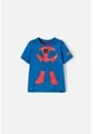 Camiseta De Spidey And His Amazing Friends Azul Manga Corta Para Niño 2T A 5T 2T de Marvel