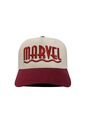 Gorra Marvel Original Bicolor Beige/vinotinto Oc Caps de Marvel