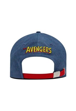 Gorra Marvel Superheroes Original Azul Claro Oc Caps