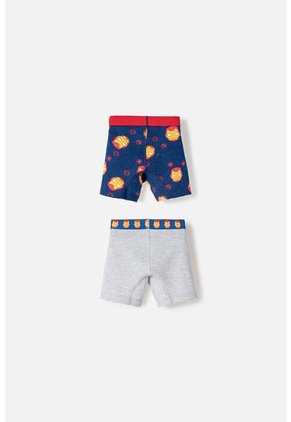 Pack X2 Boxer De Ironman Multicolor Para Niño 2T A 5T 4T