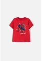 Camiseta De Spider-Man Manga Corta Roja Para Niño 2T A 5T 4T de Marvel