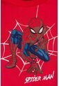 Camiseta De Spider-Man Manga Corta Roja Para Niño 2T A 5T 4T de Marvel