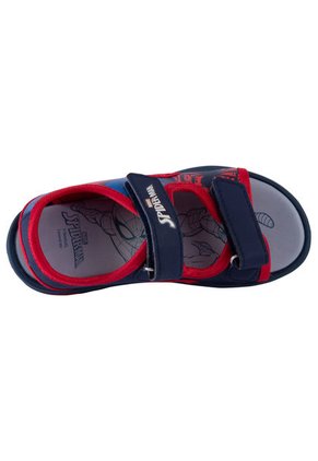 Sandalias Con Diseño De Spiderman Para Niño Azul Marvel 200354 Payless