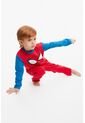 Pijama De Spiderman Con Pantalón Largo Rojo Para Niño 2T A 5T 3T de Marvel