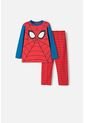 Pijama De Spiderman Con Pantalón Largo Rojo Para Niño 2T A 5T 3T de Marvel