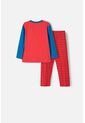 Pijama De Spiderman Con Pantalón Largo Rojo Para Niño 2T A 5T 3T de Marvel