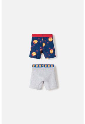 Pack X2 Boxer De Ironman Multicolor Para Niño 2T A 5T 3T