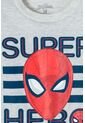 Camiseta De Spider-man Manga Corta Gris Para Niño 10 de Marvel