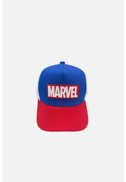 Gorra De Marvel Rojo Y Azul Para Niño U