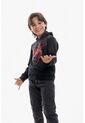 Buzo De Spider-man Con Capucha Negro Para Niño 6 de Marvel
