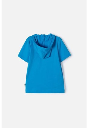 Camiseta De Spider-man Con Capucha Azul Para Niño 6
