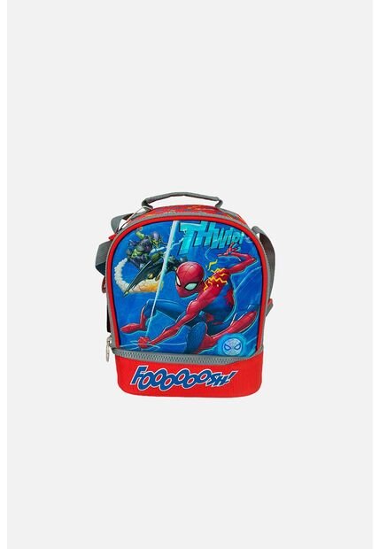 Lonchera Premium Azul De Spider-man Para Niño U