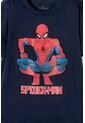 Camiseta De Spider-man Manga Corta Azul Para Niño 4 de Marvel