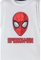 Camiseta De Spider-man Manga Corta Blanca Para Niño 10 de Marvel