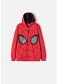 Buzo De Spider-man Cerrado Rojo Y Negro Para Niño 4 de Marvel