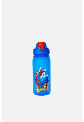Botella De Spider-man + Stickers Para Niño U