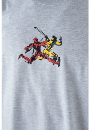 Camiseta De Deadpool Regular Fit Género Neutro M