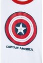 Pijama Del Capitán América Azul Y Roja De Pantalón Largo Para Niño 14 de Marvel