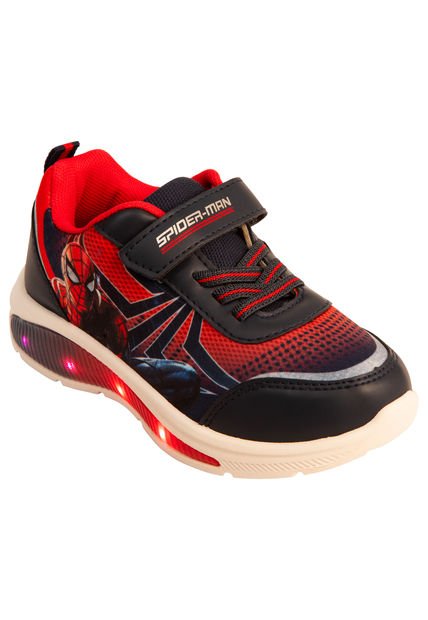 Zapatos Deportivos Con Diseño De Spiderman Para Niño Pequeño Azul Marvel 201082