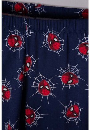 Pijama De Spider-man Con Pantalón Largo Rojo Para Niño 10